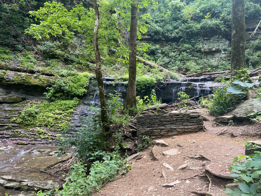 Photograph of Jackson Falls on Natchez Trace, Tennessee